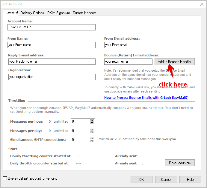 comcast email settings pop3 to imap